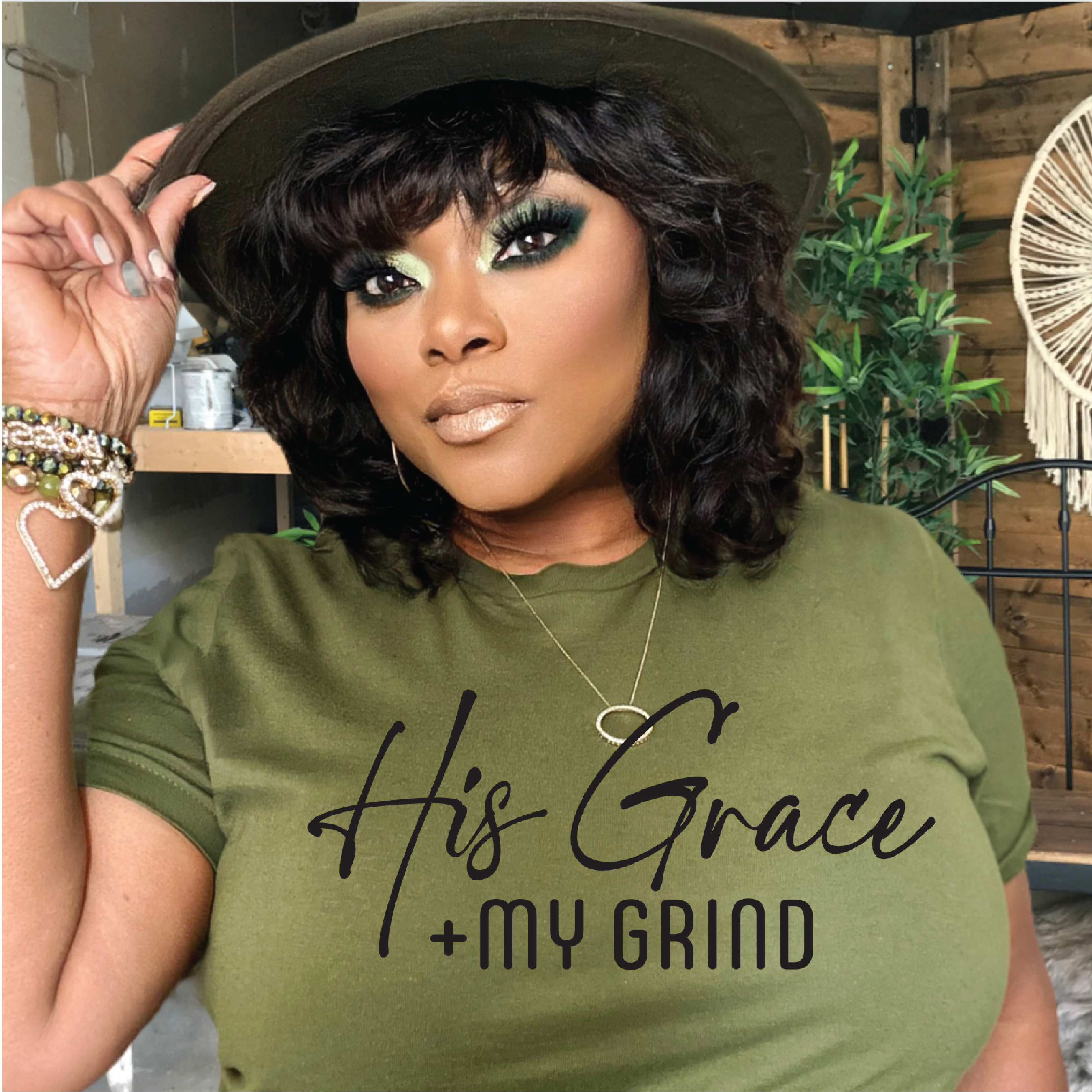 His Grace +My Grind Sweatshirt
