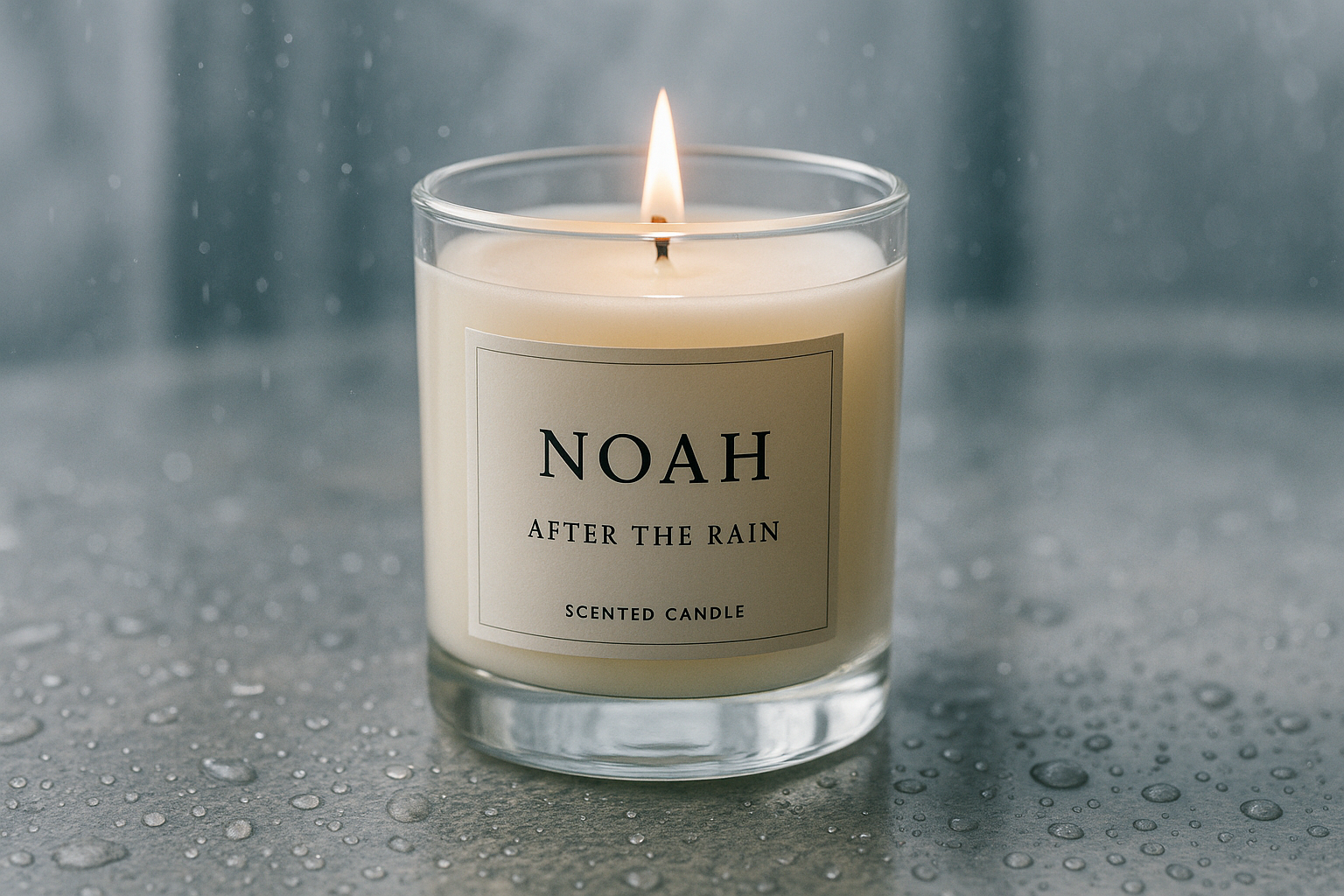 noah after the rain candle