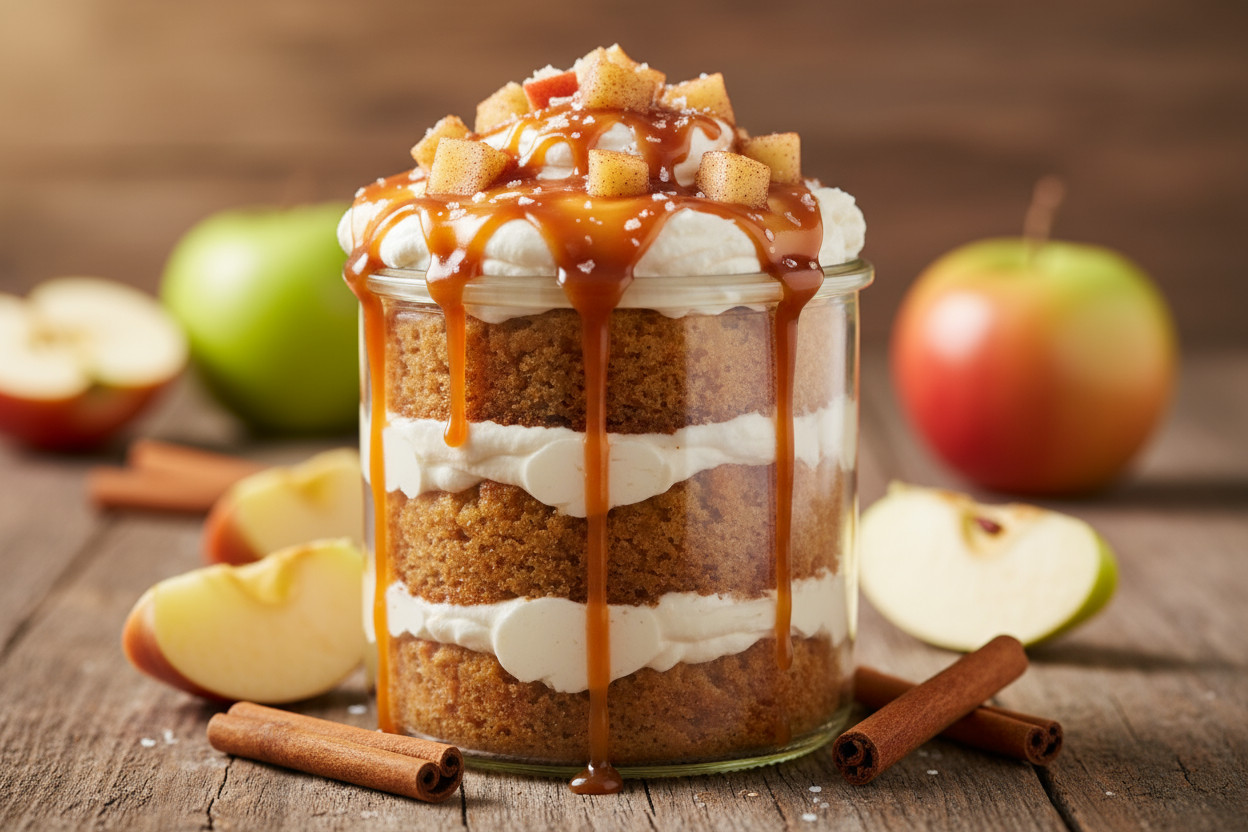 Savor the sweetness of self-love with every spoonful.  Where Carmel apple meets sweet swagger in every bite. cake jar